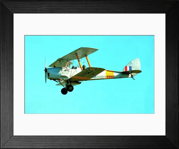 Framed Print : de Havilland DH.82a Tiger Moth G-APAO - R4922 Framed Print : de Havilland DH.82a Tiger Moth G-APAO - R4922