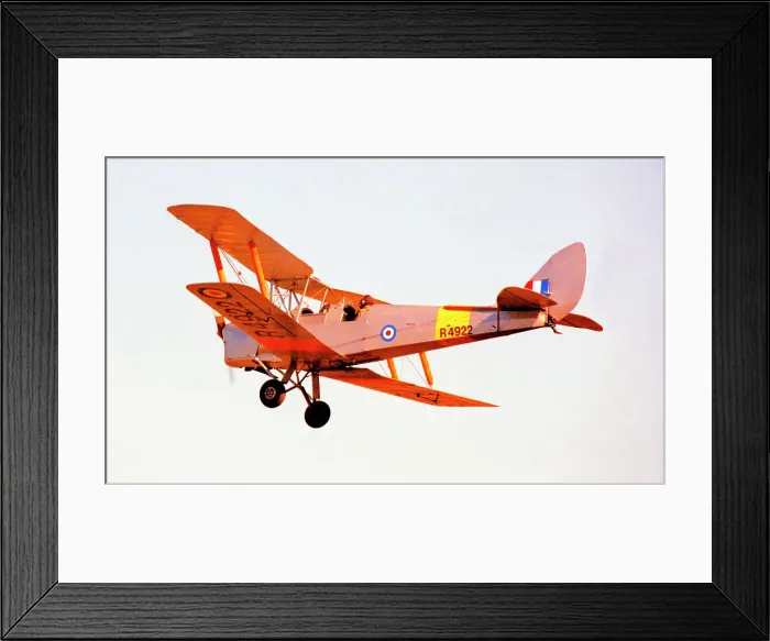 Framed Print : de Havilland DH.82a Tiger Moth G-APAO - R4922 Framed Print : de Havilland DH.82a Tiger Moth G-APAO - R4922