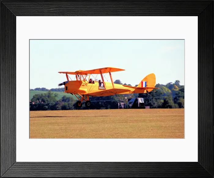 Framed Print : de Havilland DH.82a Tiger Moth G-ANRM - DF112 Framed Print : de Havilland DH.82a Tiger Moth G-ANRM - DF112