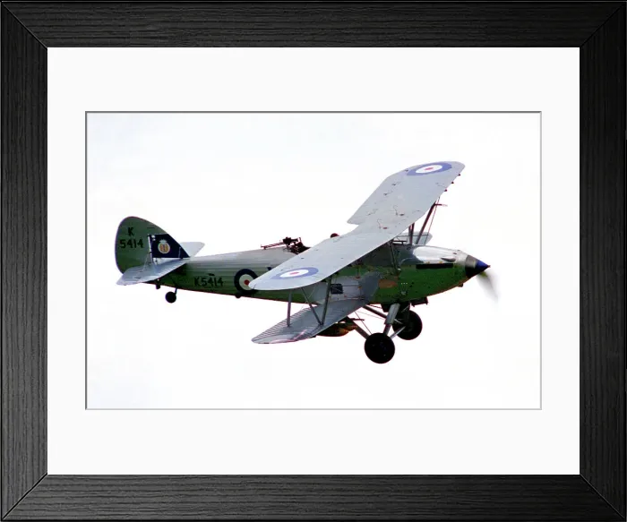Framed Print : Hawker Hind G-AENP - K5414 Framed Print : Hawker Hind G-AENP - K5414