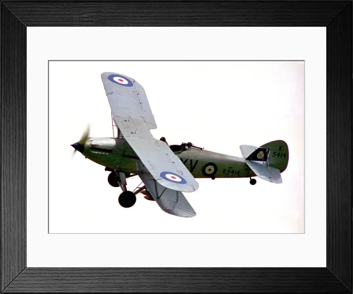 Framed Print : Hawker Hind G-AENP - K5414 Framed Print : Hawker Hind G-AENP - K5414