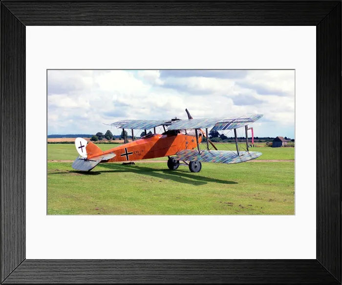 Framed Print : L.V.G. C.VI G-AANJ - 7198-18 Framed Print : L.V.G. C.VI G-AANJ - 7198-18