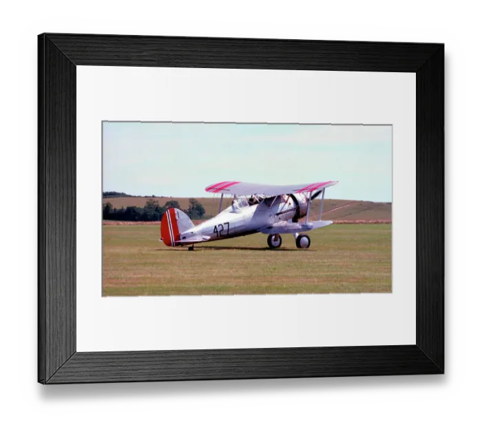 Framed Print : Gloster Gladiator I G-AMRK - 427 Framed Print : Gloster Gladiator I G-AMRK - 427