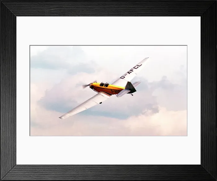 Framed Print : B.A. Swallow II G-AFCL Framed Print : B.A. Swallow II G-AFCL