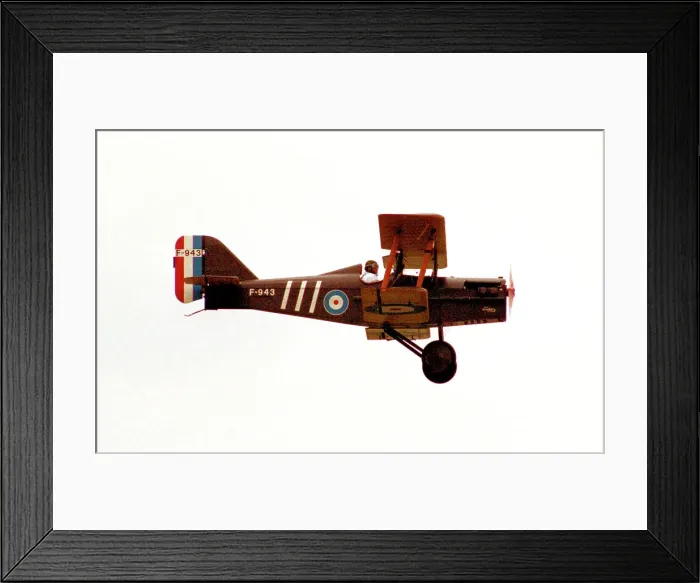 Framed Print : Replica Plans SE.5A G-BIHF - F-943 Framed Print : Replica Plans SE.5A G-BIHF - F-943