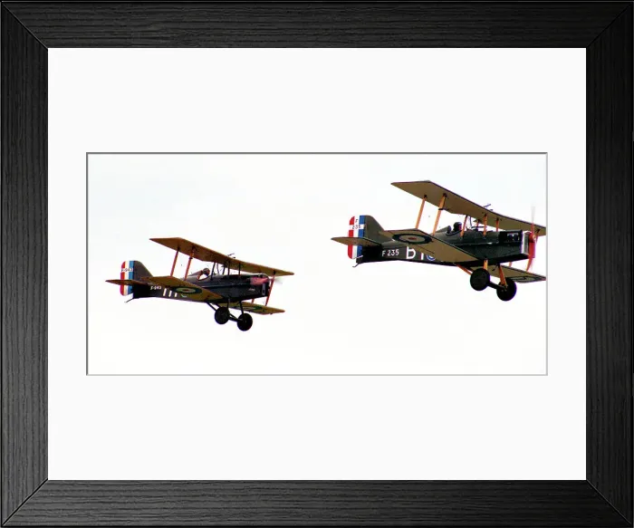 Framed Print : Replica Plans SE.5A G-BIHF - F943 & G-BMDB - F235 Framed Print : Replica Plans SE.5A G-BIHF - F943 & G-BMDB - F235