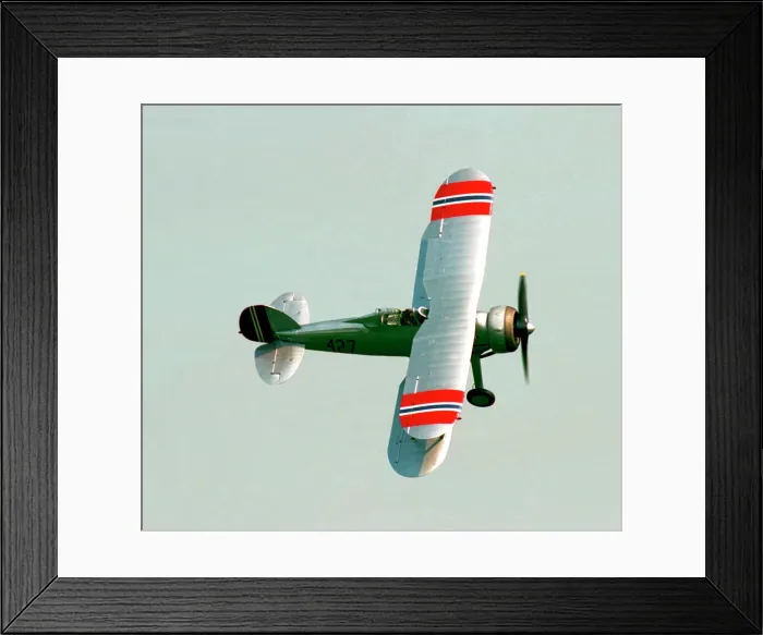 Framed Print : Gloster Gladiator I G-AMRK - 427 Framed Print : Gloster Gladiator I G-AMRK - 427