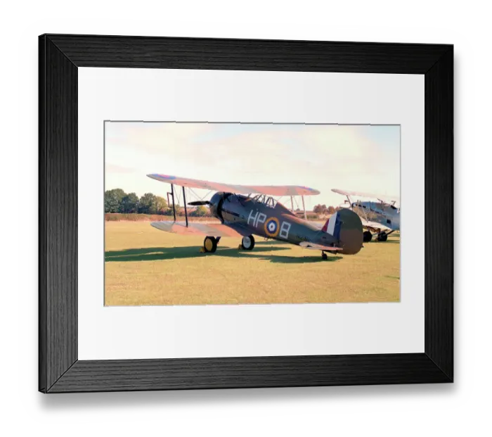 Framed Print : Gloster Gladiator I G-AMRK - N2308 - HP-B Framed Print : Gloster Gladiator I G-AMRK - N2308 - HP-B