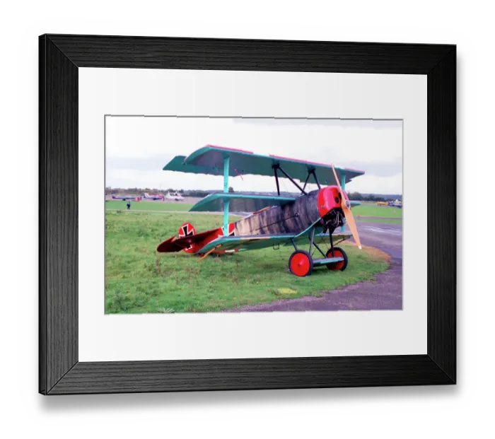 Framed Print : Fokker DR.1 Replica G-BVGZ - DR.I 152-17 Framed Print : Fokker DR.1 Replica G-BVGZ - DR.I 152-17