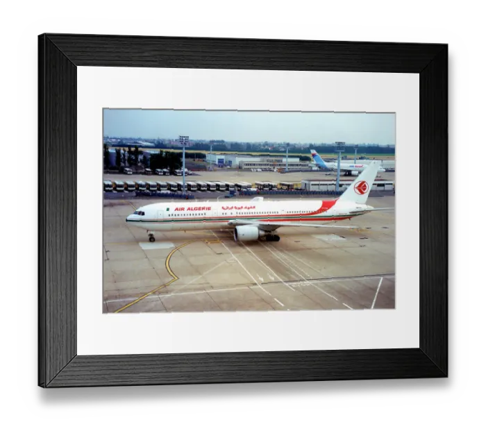 Framed Print : Boeing 767-3D6 7T-VJI Framed Print : Boeing 767-3D6 7T-VJI