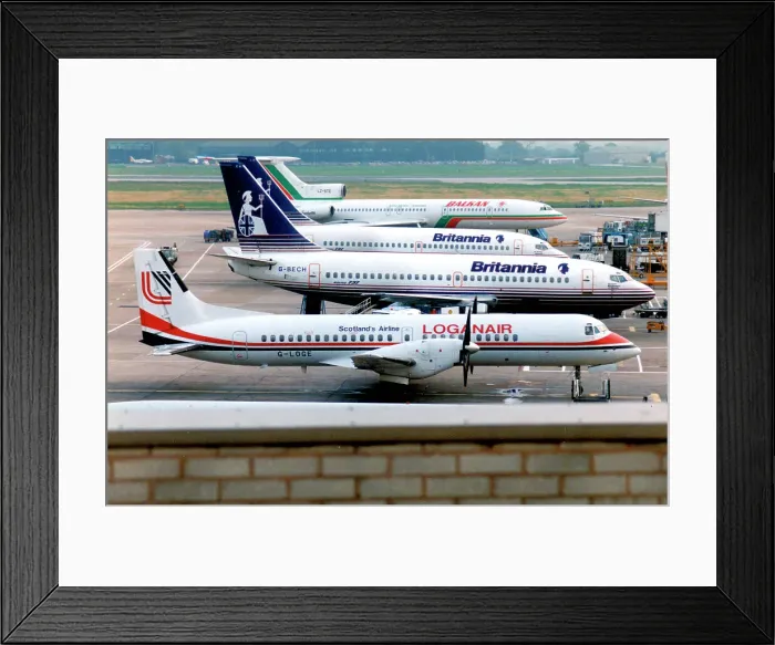 Framed Print : British Aerospace ATP G-LOGE Framed Print : British Aerospace ATP G-LOGE