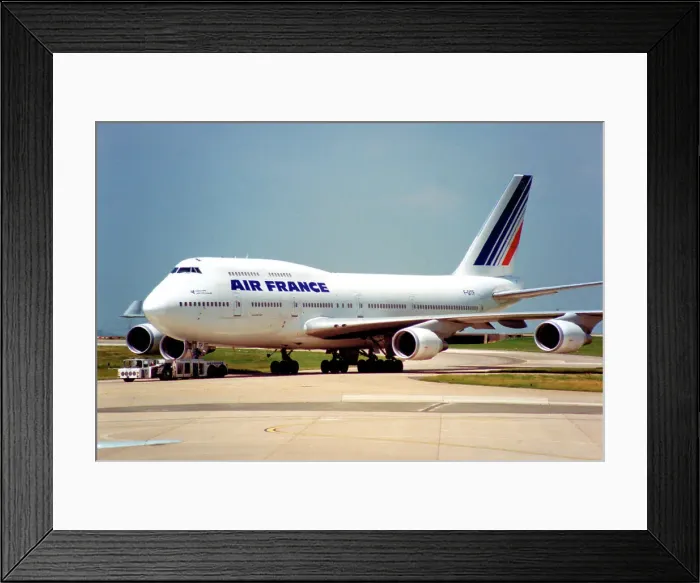 Framed Print : Boeing 747-428 F-GFIT Framed Print : Boeing 747-428 F-GFIT