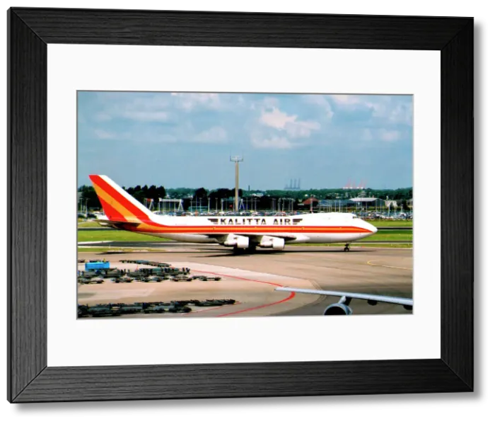 Framed Print : Boeing 747-146 N702CK Framed Print : Boeing 747-146 N702CK
