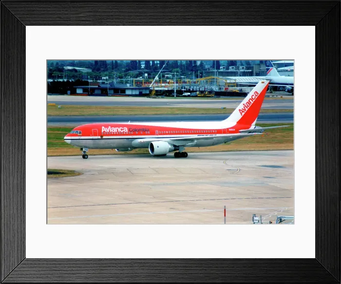 Framed Print : Boeing 767-259ER N986AN Framed Print : Boeing 767-259ER N986AN