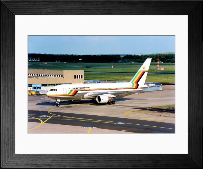 Framed Print : Boeing 767-2N0ER Z-WPF Framed Print : Boeing 767-2N0ER Z-WPF