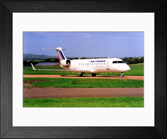 Framed Print : Bombardier CRJ-200-LR G-JECA Framed Print : Bombardier CRJ-200-LR G-JECA