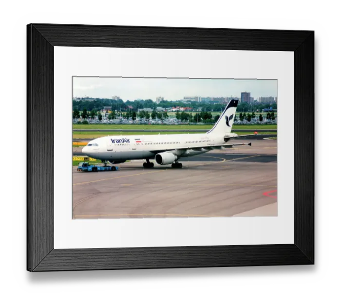 Framed Print : Airbus A300B4 EP-IBB Framed Print : Airbus A300B4 EP-IBB