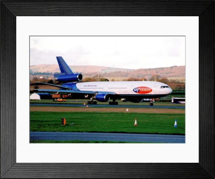 Framed Print : McDonnell Douglas DC-10-10 G-TDTW Framed Print : McDonnell Douglas DC-10-10 G-TDTW
