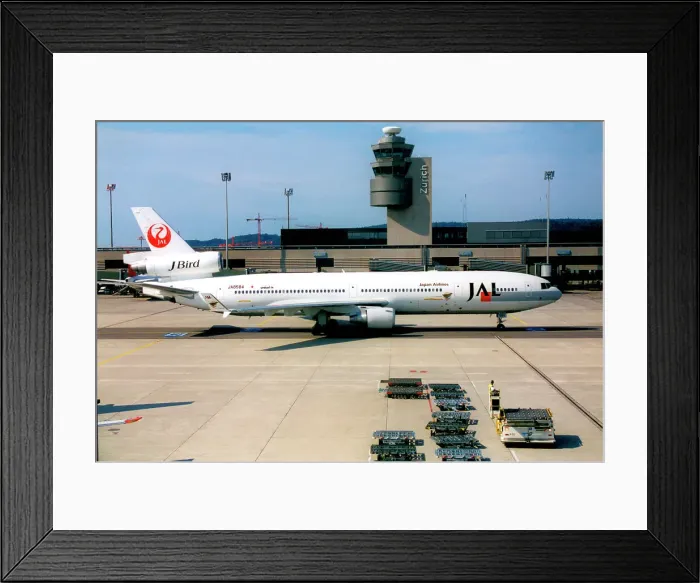 Framed Print : McDonnell Douglas MD-11 JA8584 Framed Print : McDonnell Douglas MD-11 JA8584