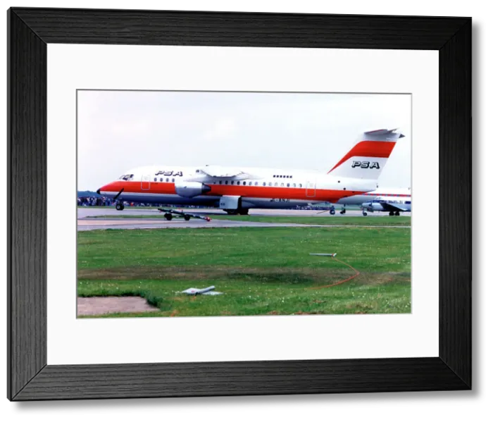 Framed Print : BAe 146-200A G-BNJI Framed Print : BAe 146-200A G-BNJI