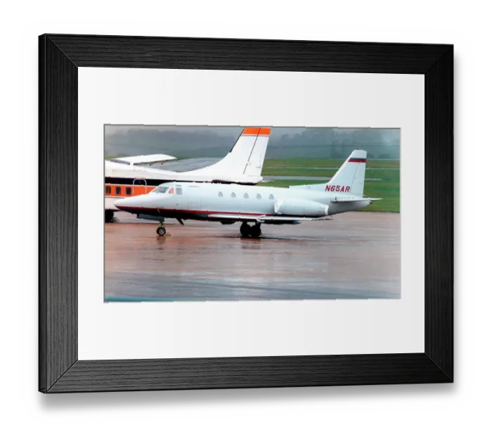 Framed Print : Rockwell Sabreliner N65AR Framed Print : Rockwell Sabreliner N65AR