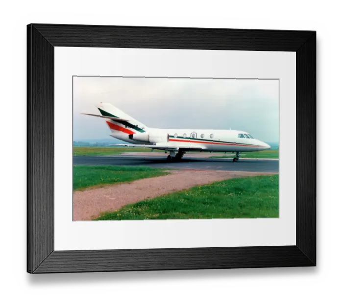 Framed Print : Dassault Falcon 20E N910FR Framed Print : Dassault Falcon 20E N910FR