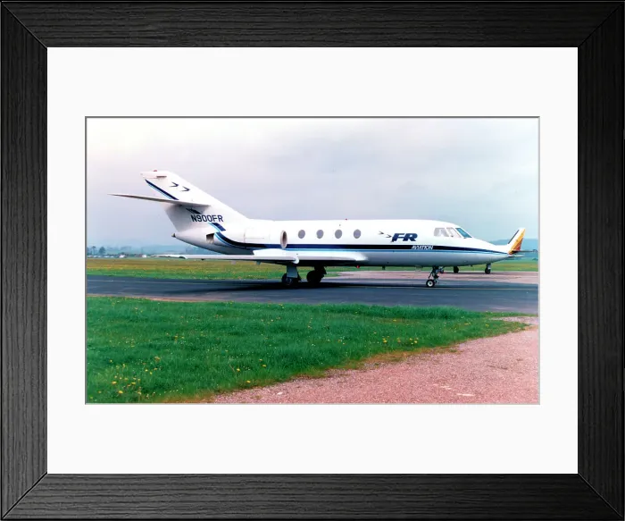 Framed Print : Dassault Falcon 20E N900FR Framed Print : Dassault Falcon 20E N900FR