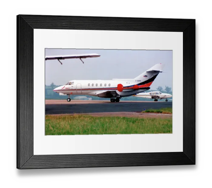 Framed Print : BAe 125-800A C-GAWH Framed Print : BAe 125-800A C-GAWH