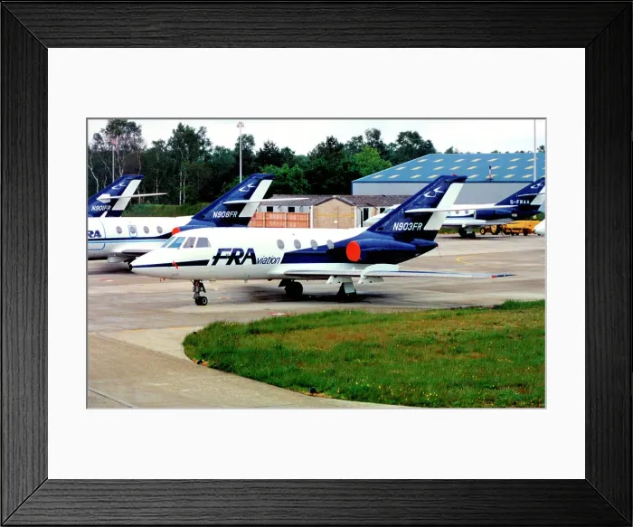 Framed Print : Dassault Falcon 20DC N903FR Framed Print : Dassault Falcon 20DC N903FR
