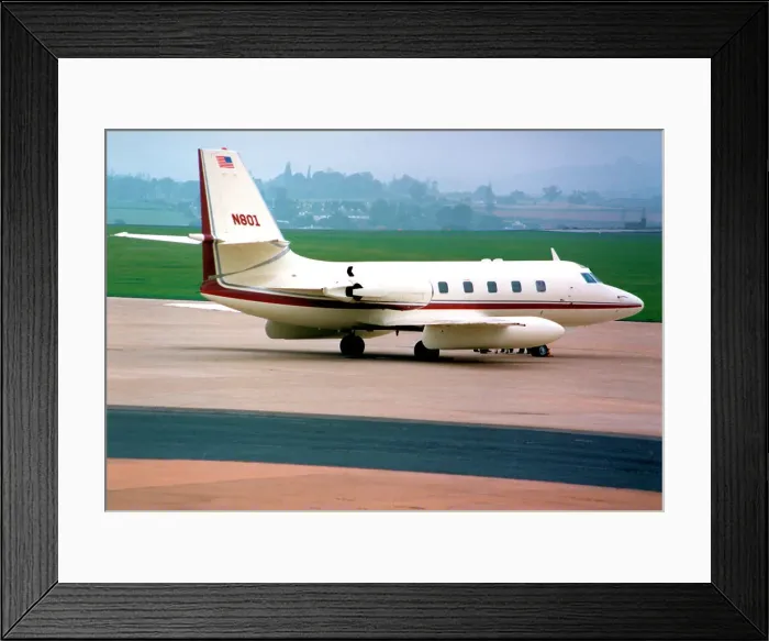 Framed Print : Lockheed JetStar 8 N801 Framed Print : Lockheed JetStar 8 N801