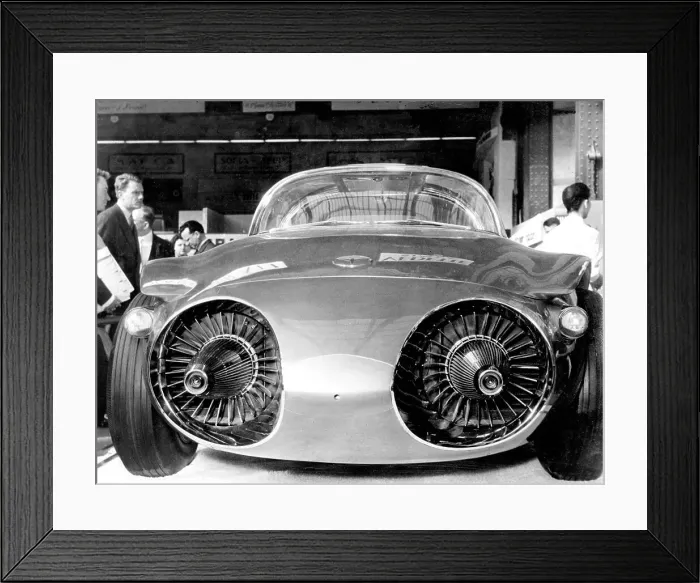 Framed Print : General Motors Firebird II Framed Print : General Motors Firebird II