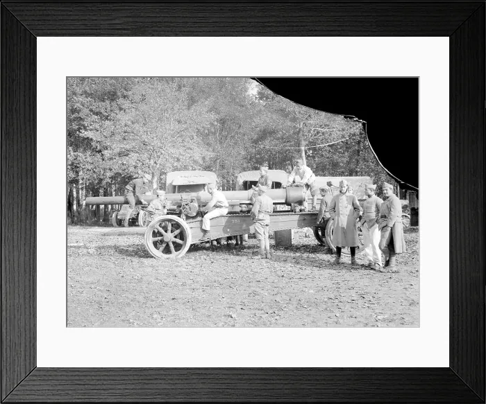 Framed Print : Canon de 155 GPF mle.1917 Framed Print : Canon de 155 GPF mle.1917