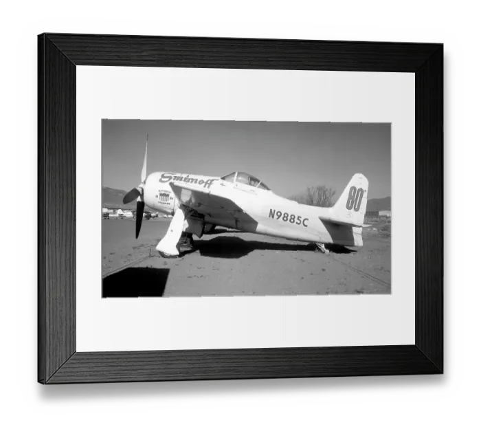 Framed Print : Grumman F8F Bearcat N9885C Smirnoff Framed Print : Grumman F8F Bearcat N9885C Smirnoff