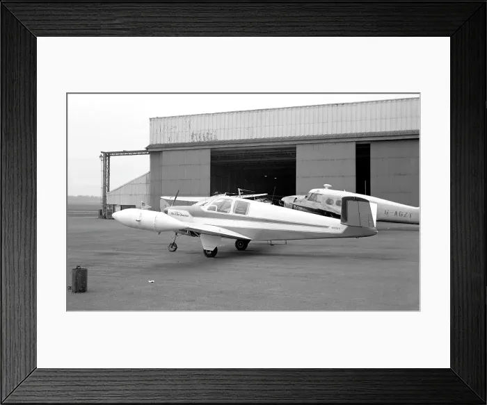 Framed Print : Beech B35 Bonanza N5081C City of San Francisco Framed Print : Beech B35 Bonanza N5081C City of San Francisco