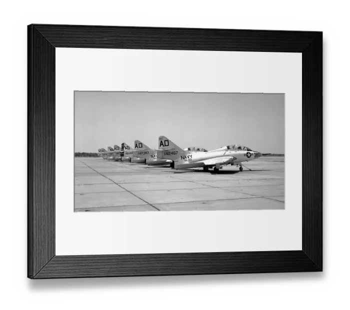 Framed Print : Grumman TF-9J Cougar 142467 Framed Print : Grumman TF-9J Cougar 142467