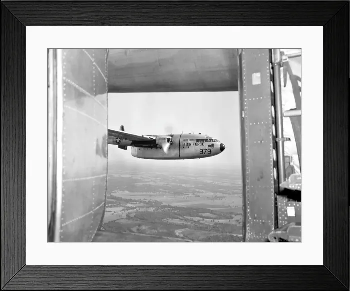 Framed Print : Fairchild C-119F Flying Boxcar 51-7979 Framed Print : Fairchild C-119F Flying Boxcar 51-7979