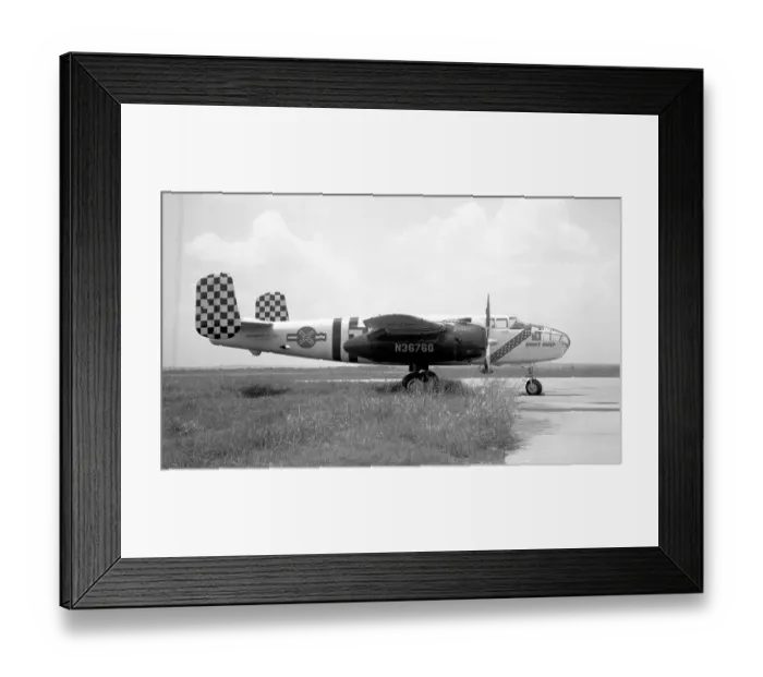 Framed Print : North American TB-25N Mitchell N3676G Rowdy's Raider Framed Print : North American TB-25N Mitchell N3676G Rowdy's Raider