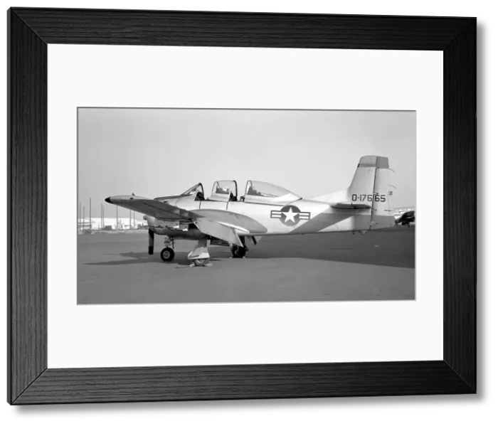 Framed Print : North American T-28D Nomad 51-7665 Framed Print : North American T-28D Nomad 51-7665
