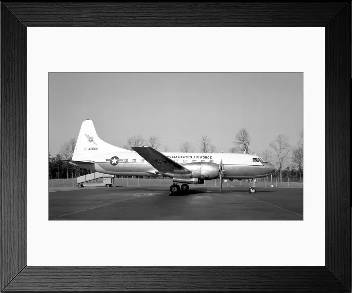 Framed Print : Convair C-131D Samaritan 54-2809 Framed Print : Convair C-131D Samaritan 54-2809