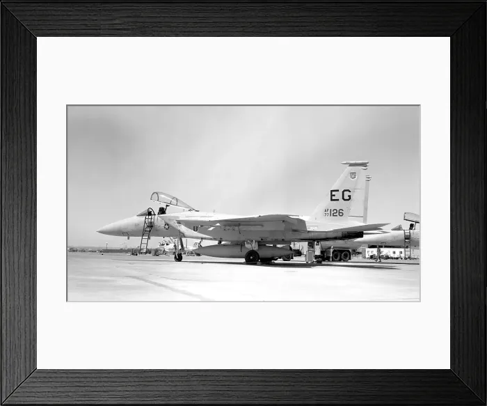 Framed Print : McDonnell Douglas F-15A Eagle 77-0126 Framed Print : McDonnell Douglas F-15A Eagle 77-0126