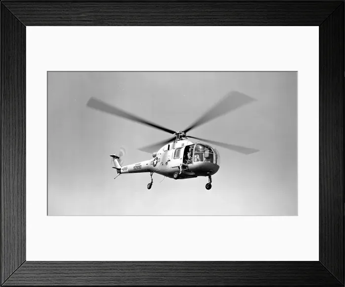 Framed Print : Sikorsky YH-18A 49-2890 Framed Print : Sikorsky YH-18A 49-2890