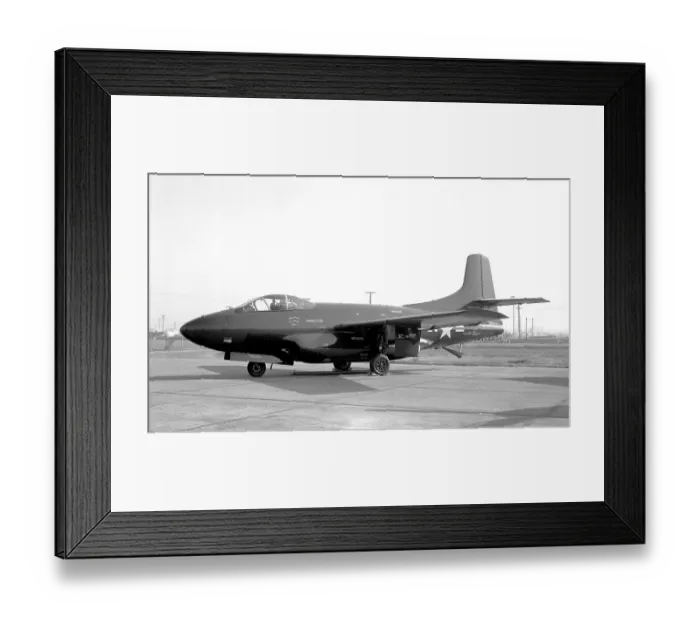 Framed Print : Douglas F3D-1 Skyknight 1237nn Framed Print : Douglas F3D-1 Skyknight 1237nn