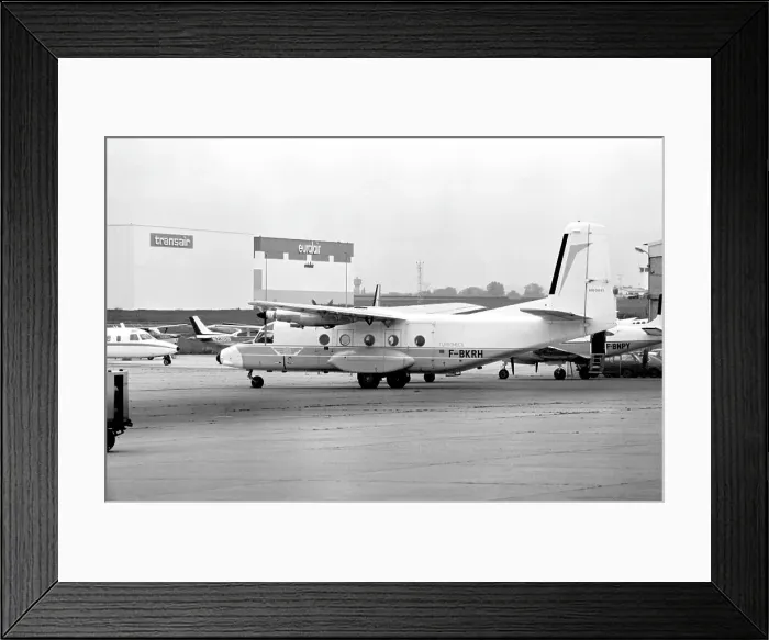 Framed Print : Nord N.260 Super Broussard F-BKRH Framed Print : Nord N.260 Super Broussard F-BKRH