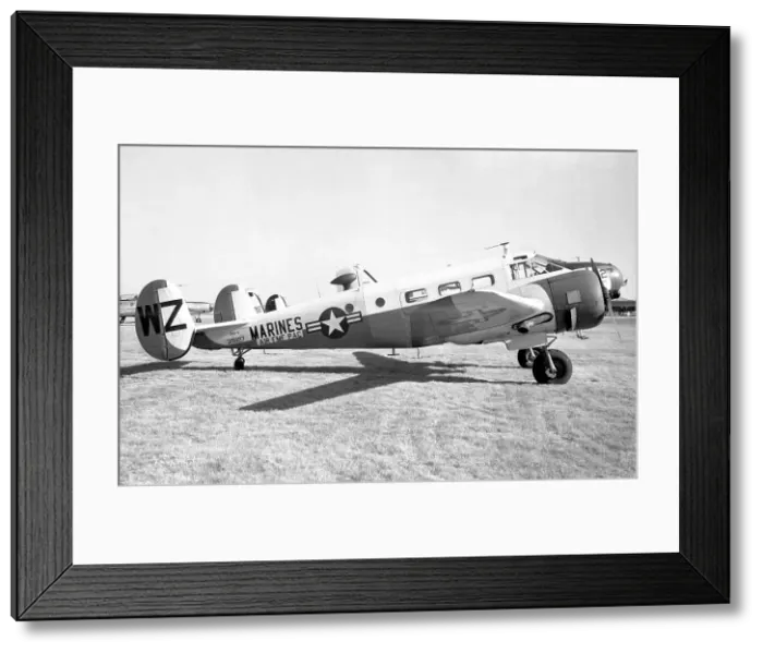 Framed Print : Beechcraft SNB-5 39927 Framed Print : Beechcraft SNB-5 39927