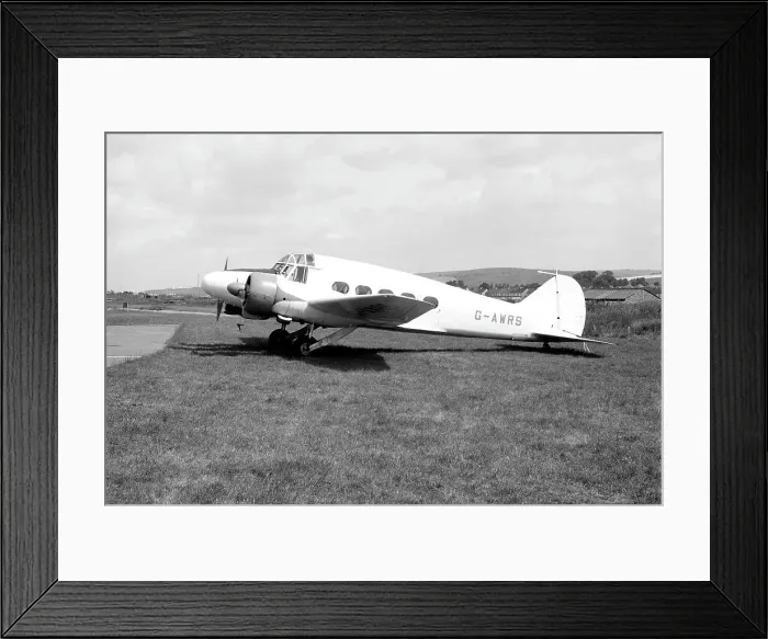 Framed Print : Avro Anson 19 G-AWRS Framed Print : Avro Anson 19 G-AWRS
