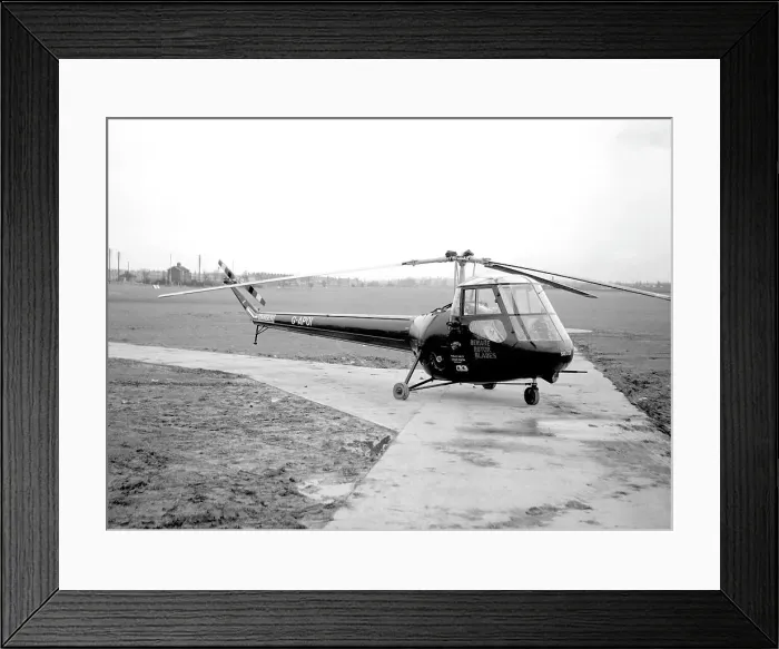 Framed Print : Saunders-Roe Skeeter Mk.8 G-APOI Framed Print : Saunders-Roe Skeeter Mk.8 G-APOI