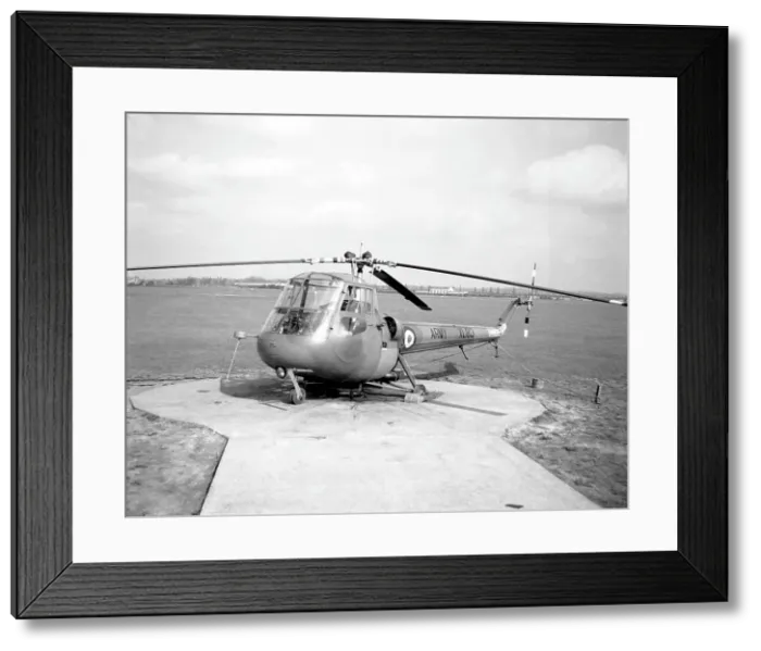 Framed Print : Saunders-Roe Skeeter AOP.12 XL813 Framed Print : Saunders-Roe Skeeter AOP.12 XL813