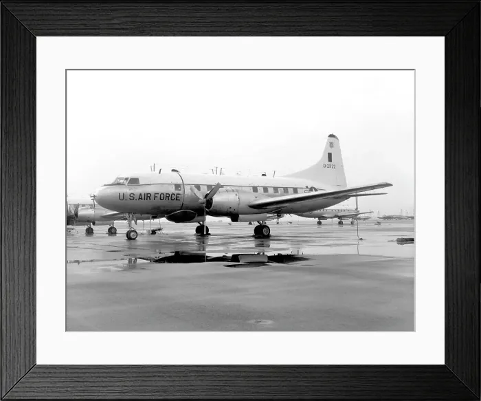 Framed Print : Convair T-29C 52-1122 Framed Print : Convair T-29C 52-1122