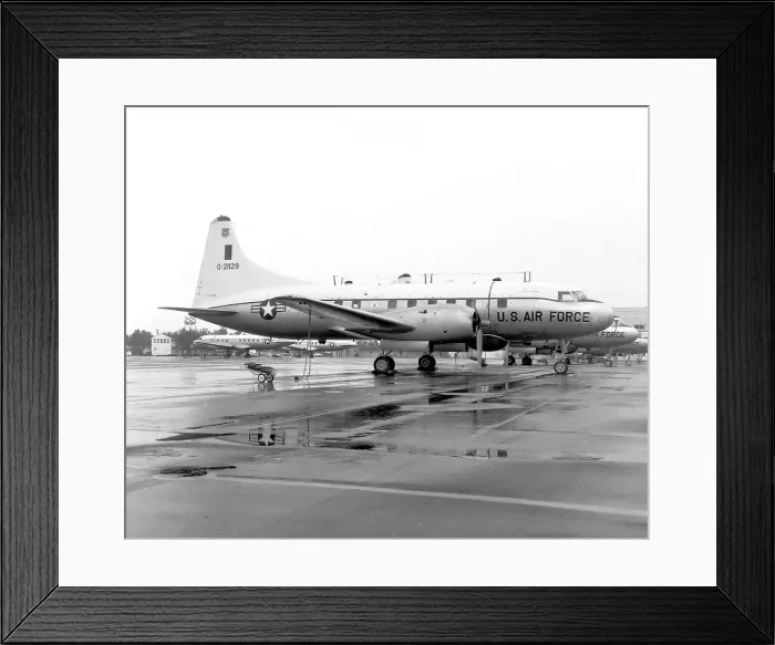 Framed Print : Convair T-29C 52-1129 Framed Print : Convair T-29C 52-1129