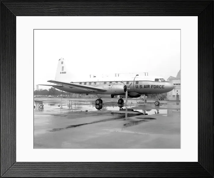 Framed Print : Convair T-29C 52-1120 Framed Print : Convair T-29C 52-1120